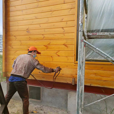 Produk Kayu Luar Ruang Perlindungan Rumah Kayu Renovasi Cat Berbasis Air Anti kuning